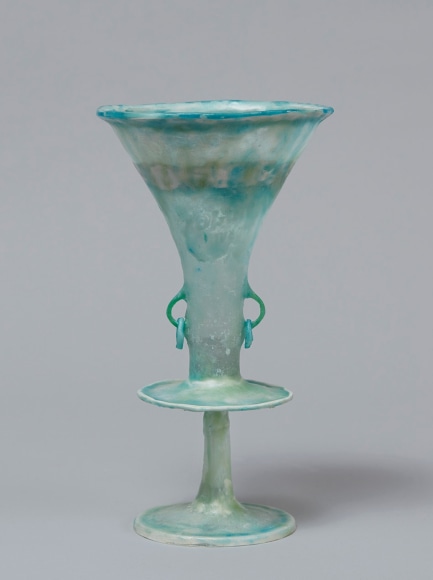Shari Mendelson Goblet with Blue Rings, 2020