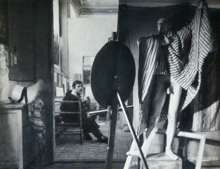 John O'Reilly Two Models In The Studio, 1985