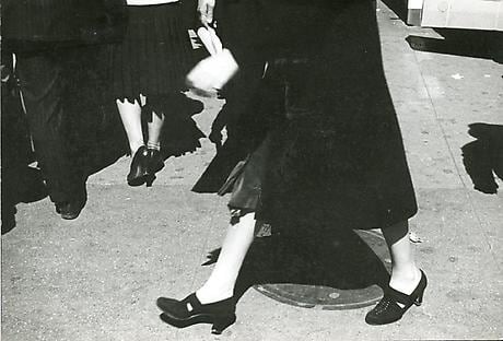 Sidewalk 1939 gelatin-silver print