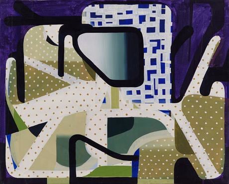 Incognito 2013 oil on cast plastic