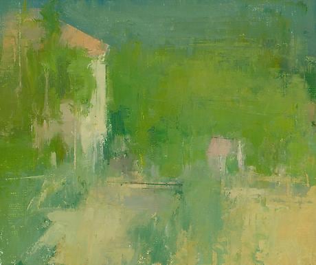 Afternoon Light, Deep Summer, Looking Down from Montecastello