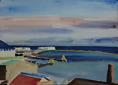 Reykjavik Harbor c.1985