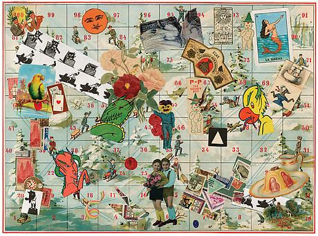 Chutes and Ladders I (For Joe Brainard)