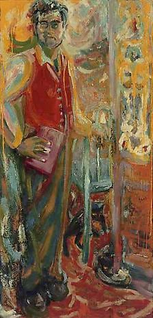 The Door of Manycolord Glass Opend, ImaginaryPortrait #1, Robert Duncan