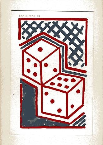 Untitled (Dice) 1975