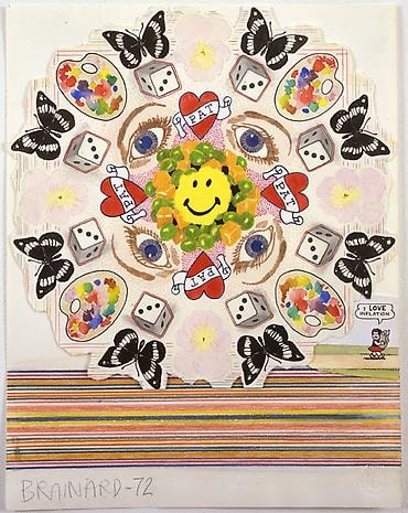 Pat 1972 mixed media collage