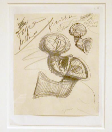 Claes Oldenburg Studies of &quot;Airflow&quot; Horns