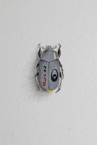 JON SHELTON Oscitant Enterprises, Bugmaker 2007, 10 (detail)