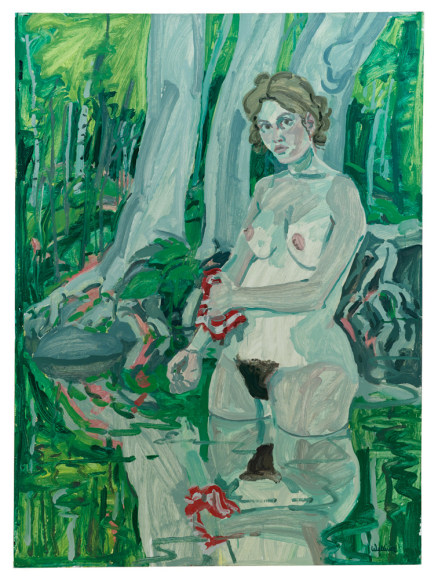 Neil Welliver Washcloth, 1967