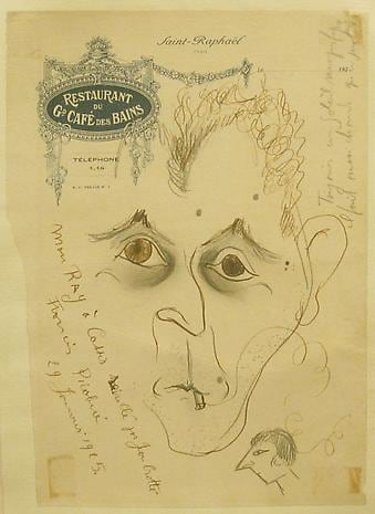 Portrait of Man Ray