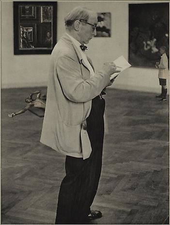 Untitled (Professor in an Art Gallery)