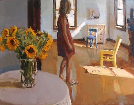 Alignment 2007 oil on board