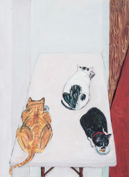 Sarah McEneaney Feeding, 2021