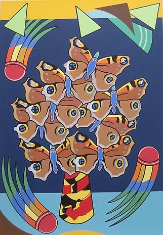 Butterfly Bouquet August 2009