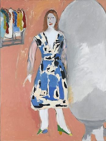 PATRICIA BRODERICK Trying on a Dress at Cooperman&#039;s, 1942