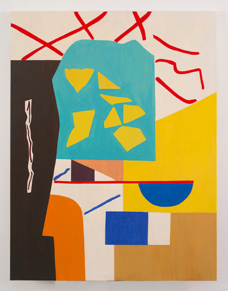 Shirley Jaffe Swinging (2), 2016