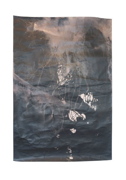 Joy Episalla foldtogram (pink blk August 2, iteration 2), 2018-2022