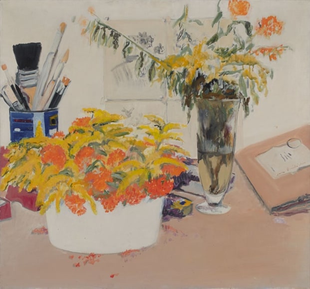 Jane Freilicher Butterfly Weed and Goldenrod, 1967