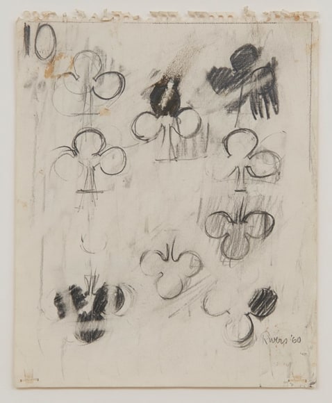 Larry Rivers Ten of Clubs, 1960
