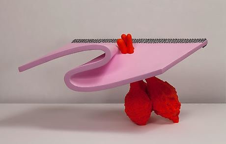 Pink and bound and level at the edge