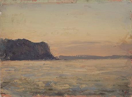 Hook Mountain Sketch #3, NY