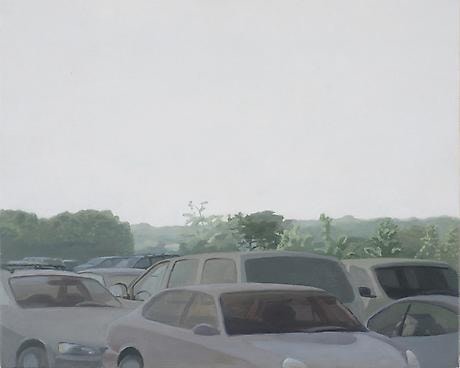 Surge 2007 oil on museum board mounted on panel