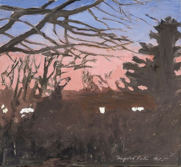 Fairfield Porter, Twilight, 1975