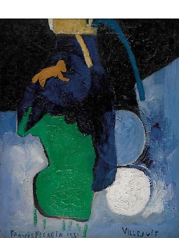 Villejuif 1951 oil on canvas