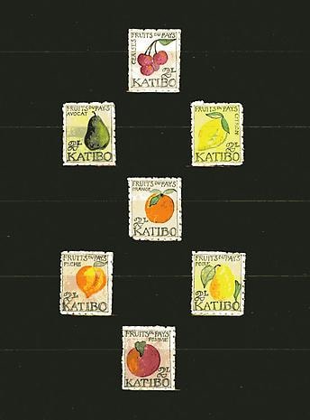 Doanld Evans 1949. Katibo. Fruits.