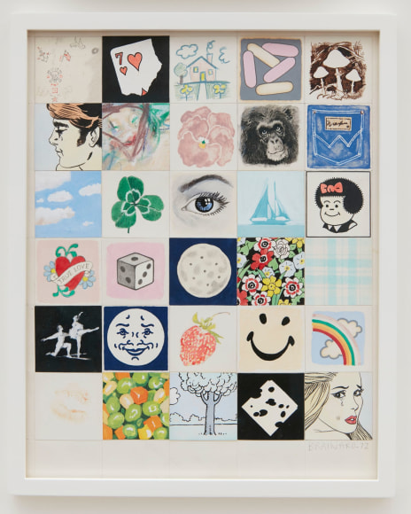 Joe Brainard 30 Squares, 1972