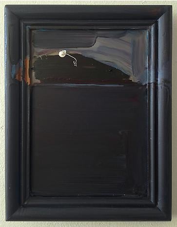 Is 2012 acrylic on found frame