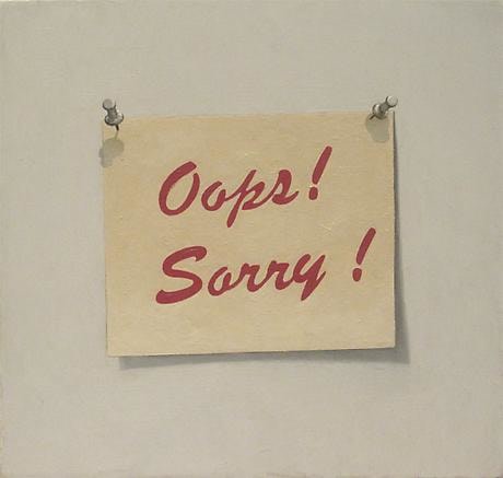 Studio Wall II:  The Sign