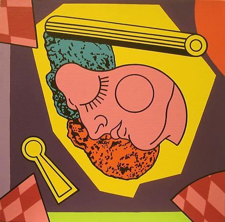 Orpheus 2008 acrylic on linen