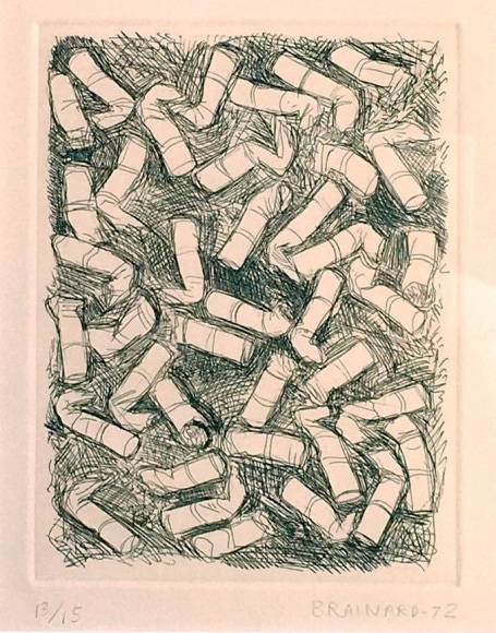 Joe Brainard Untitled (cigarettes), 1972