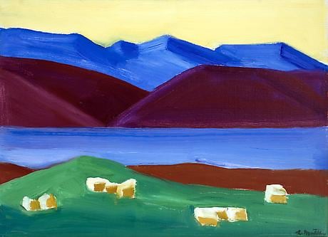 Sheep in Landscape