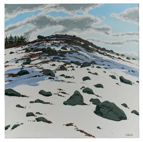 Neil Welliver Shadow on Frankfort Barren, 1982