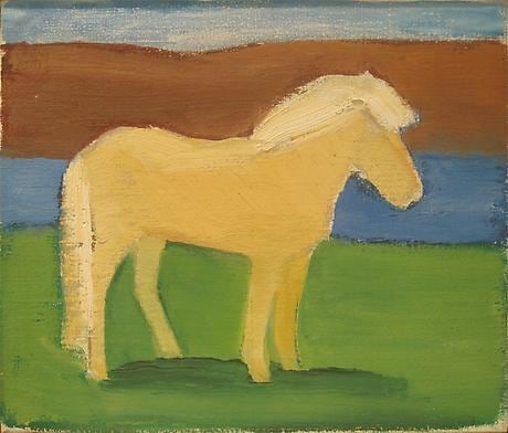 Blond Horse c.1985
