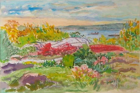 Autumn Morning Ledge