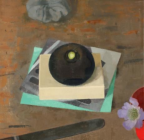 Spanish Radish with Pincushion Flower