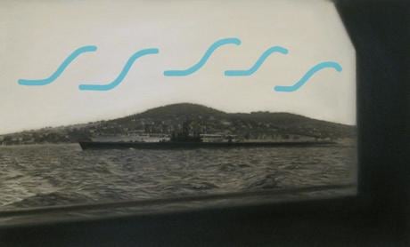 Denizalti ve Savarona, No. 1 (submarine with S marks)