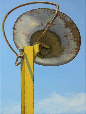 Disk 2006 egg tempera on panel