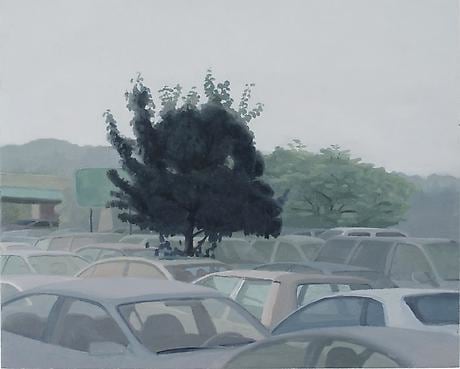 Inflow 2007 oil on museum board mounted on panel