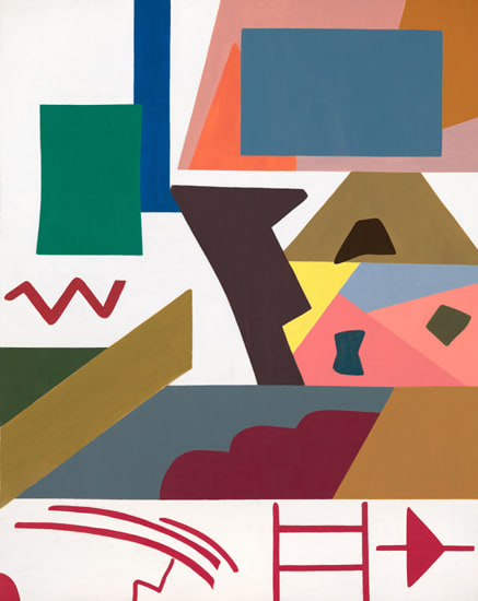 Shirley Jaffe Birds, 2009