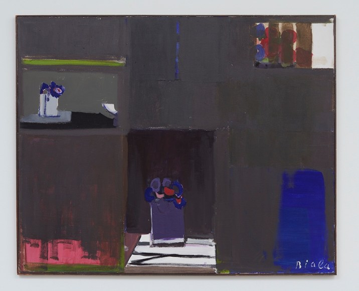 Janice Biala Black Morning with Flowers, c. 1974