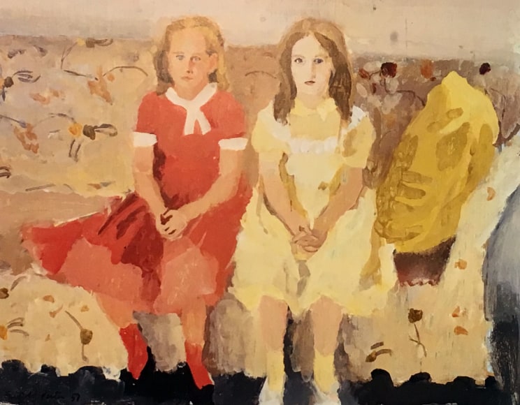 Fairfield Porter Katie and Dorothy E., 1957