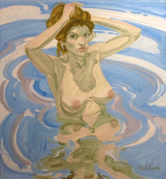 Neil Welliver Olivia with Raised Arms, 1967