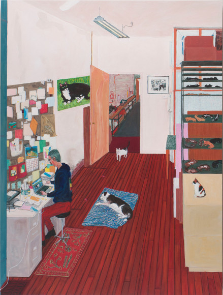 Sarah McEneaney Office Work, 2015