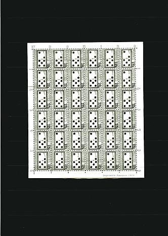 1930. Domino. watercolor