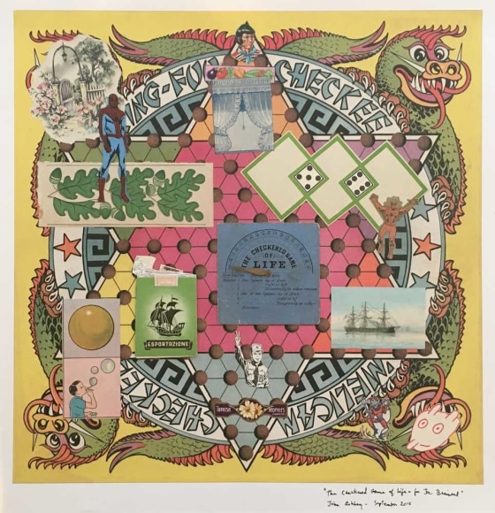 The Checkered Game of Life &ndash; for Joe Brainard, 2016