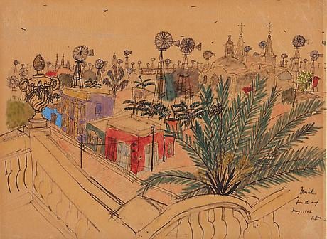 Elizabeth Bishop M&eacute;rida from the Roof